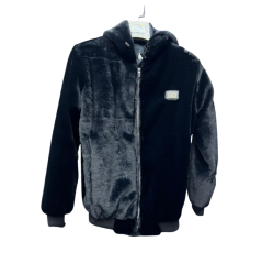 Veste en fausse fourrure luxueuse