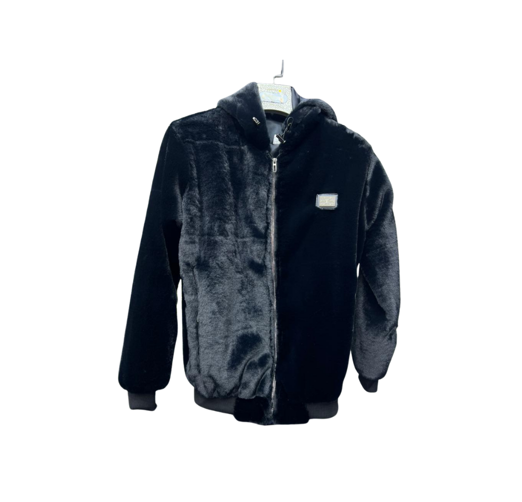 Veste en fausse fourrure luxueuse