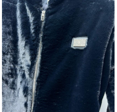 Veste en fausse fourrure luxueuse