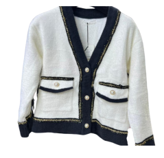 Gilet-haut  noir et blanc