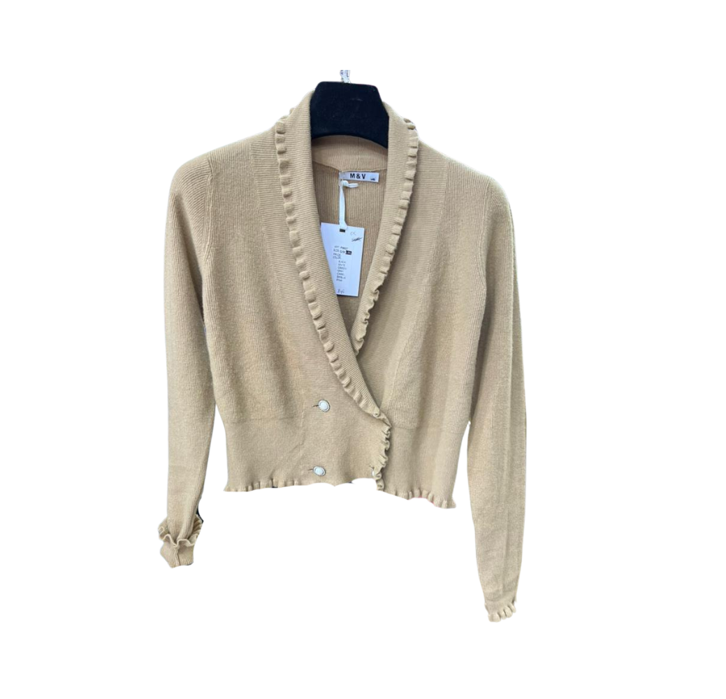Gilet haut beige
