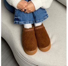 UGG Women’s Tazz Slipper Heritage Braid Hardwood – Kick Sneakers