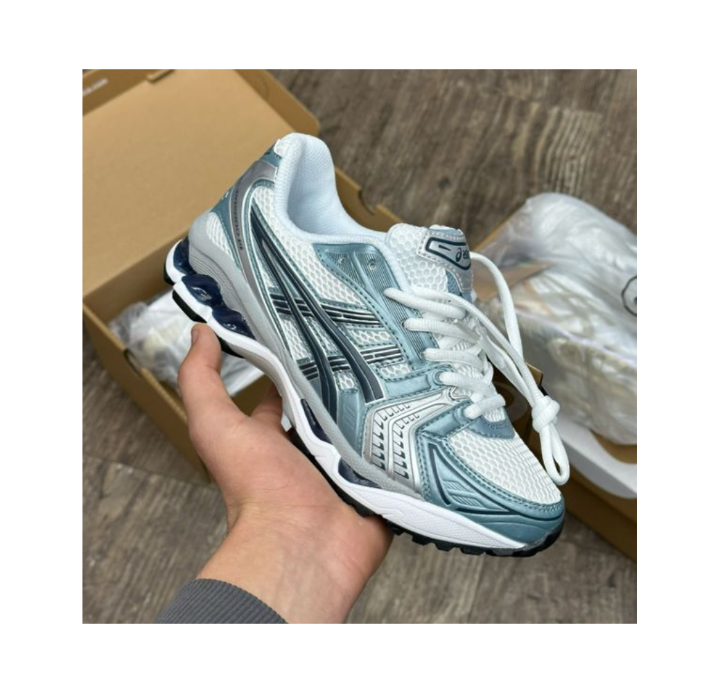 Asics Gel Kayano 14 Fjord Grey/White – Kick Sneakers