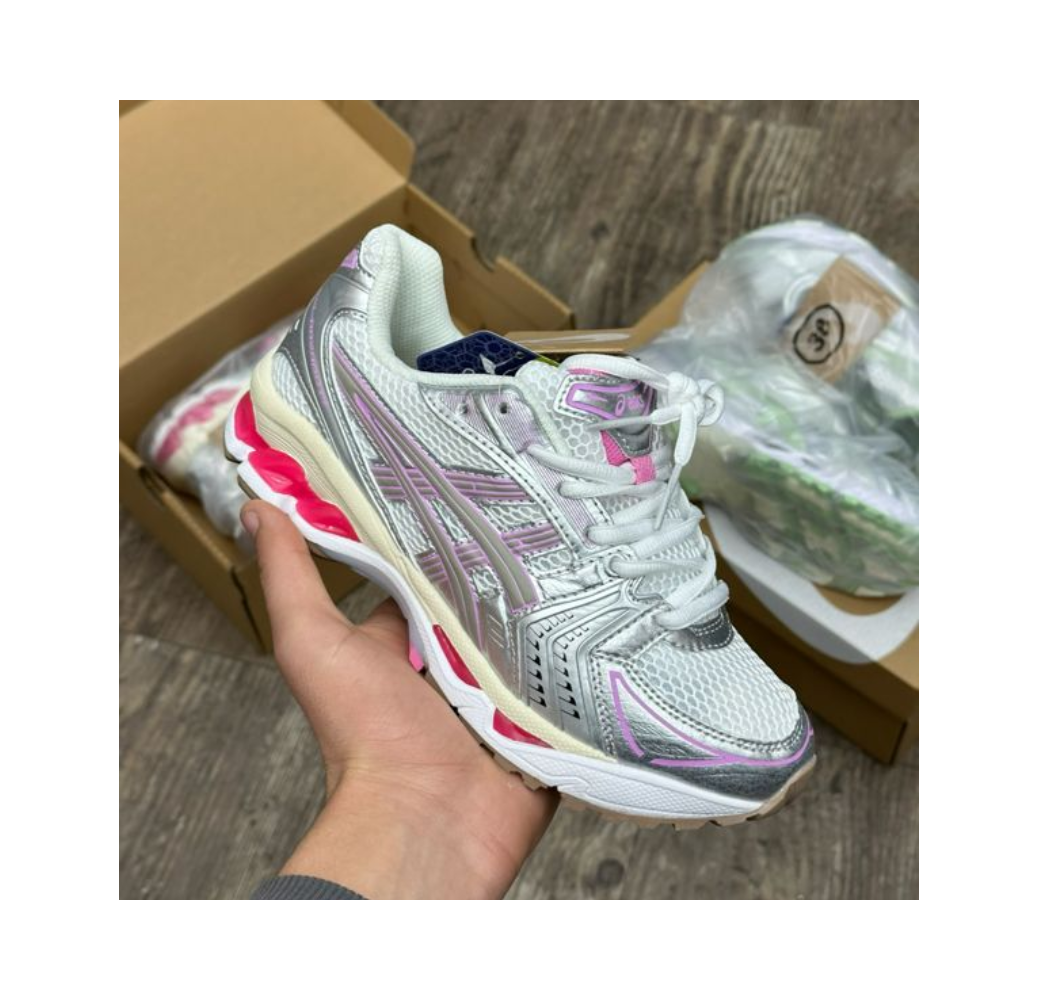 Asics Gel Kayano 14 White Pink – Kick Sneakers