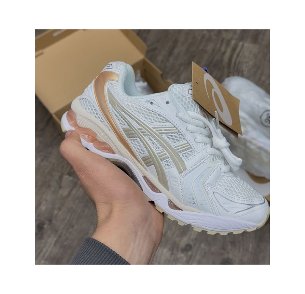 Asics Gel Kayano 14 White Simple Taupe – Kick Sneakers
